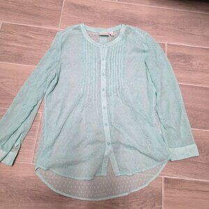 Beautiful Sheer Green Blous